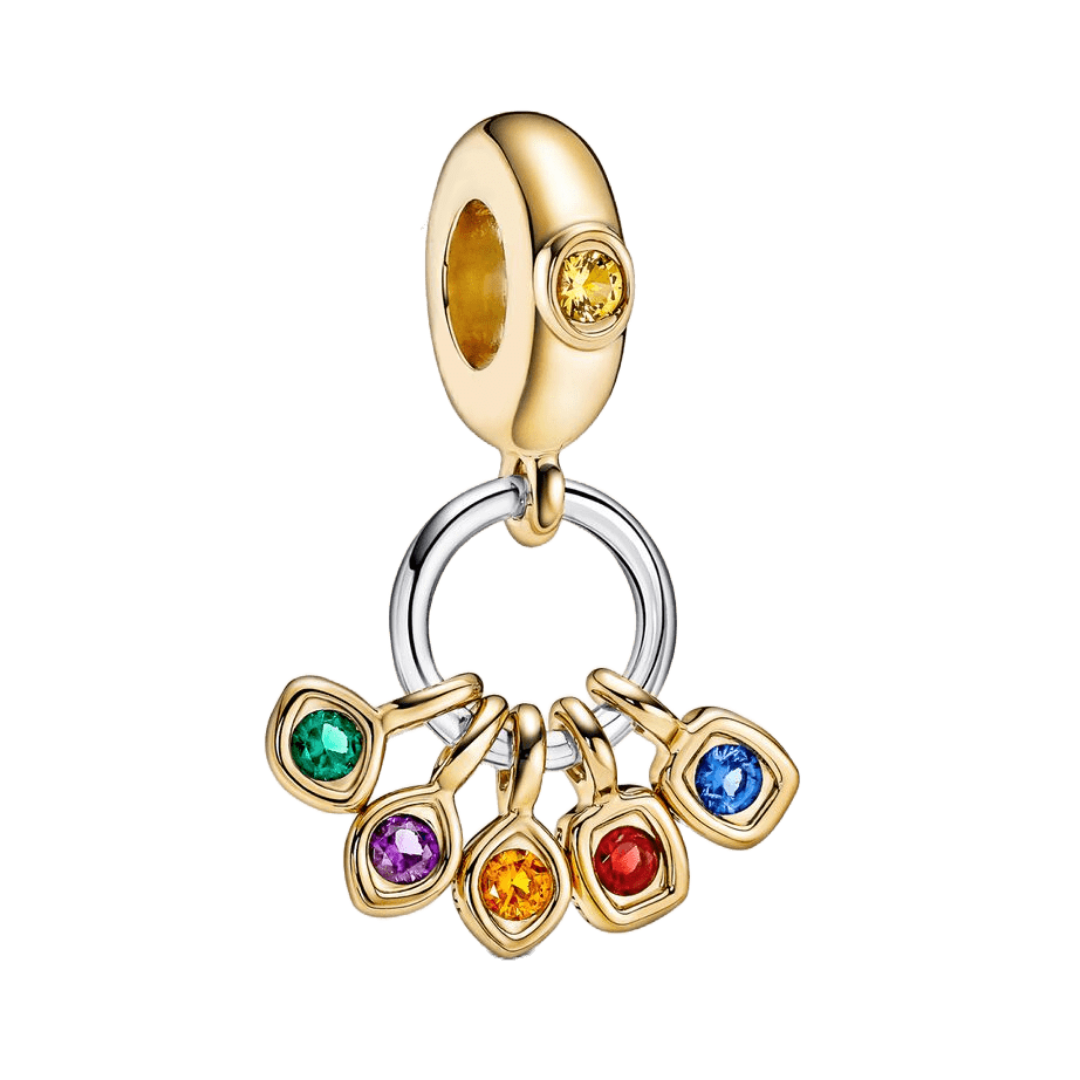 Infinity Stones Dangle Charm - Pretty Little Charms