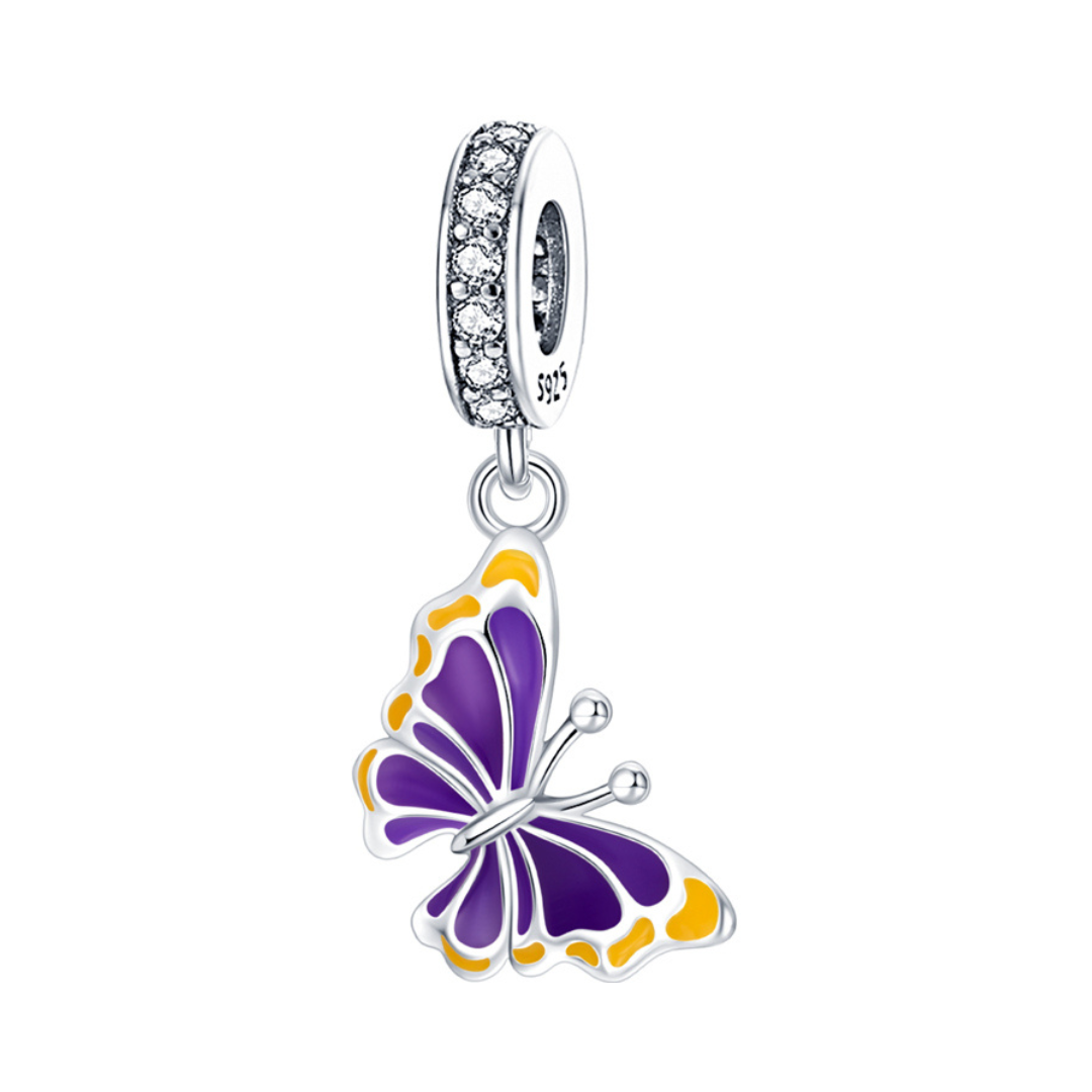 Purple butterfly hot sale pandora charm
