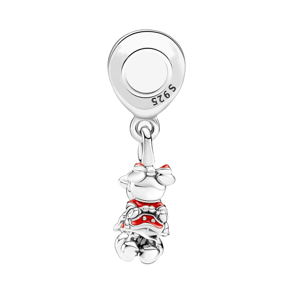 Mickey Mouse & Minnie Mouse Kissing Dangle Charm - Pretty Little Charms