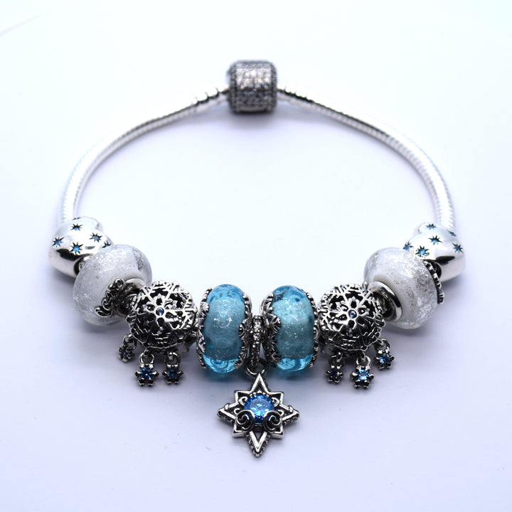 Silver With Blue Love Mum Gift Set