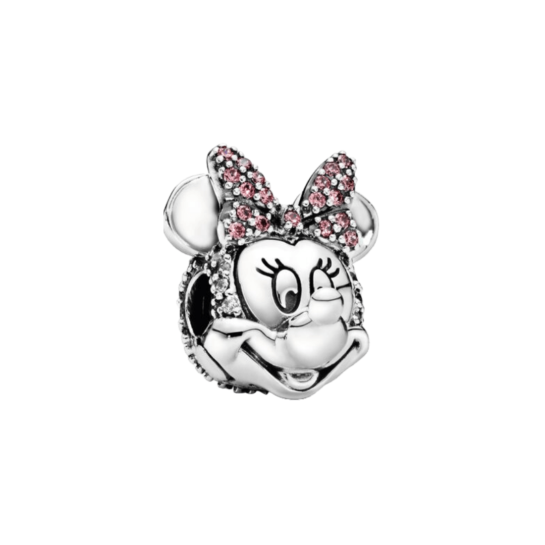 Minnie Mouse Pink Pavé Bow Clip