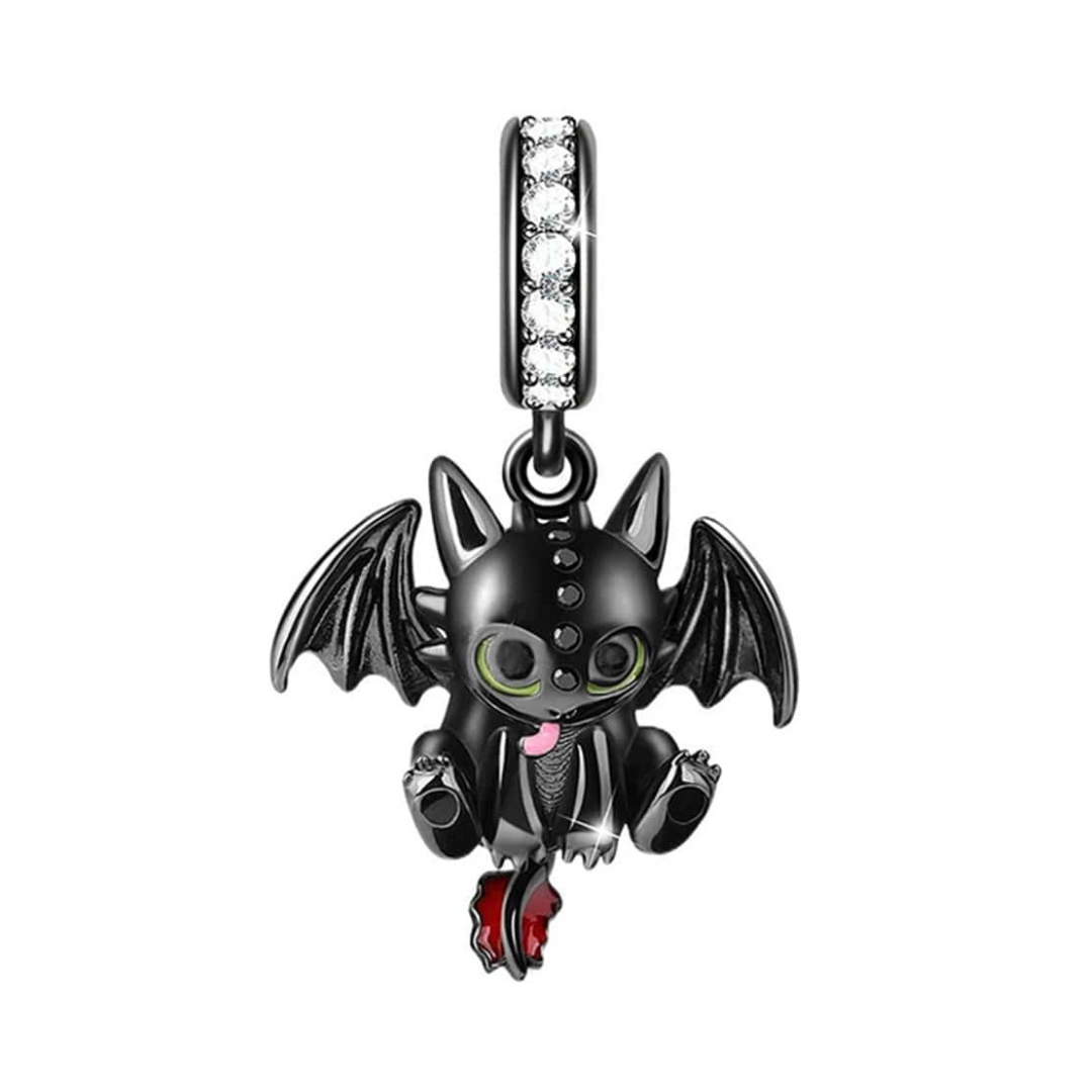 Dreamworks How to Train Your Dragon Silly Toothless Dangle Charm