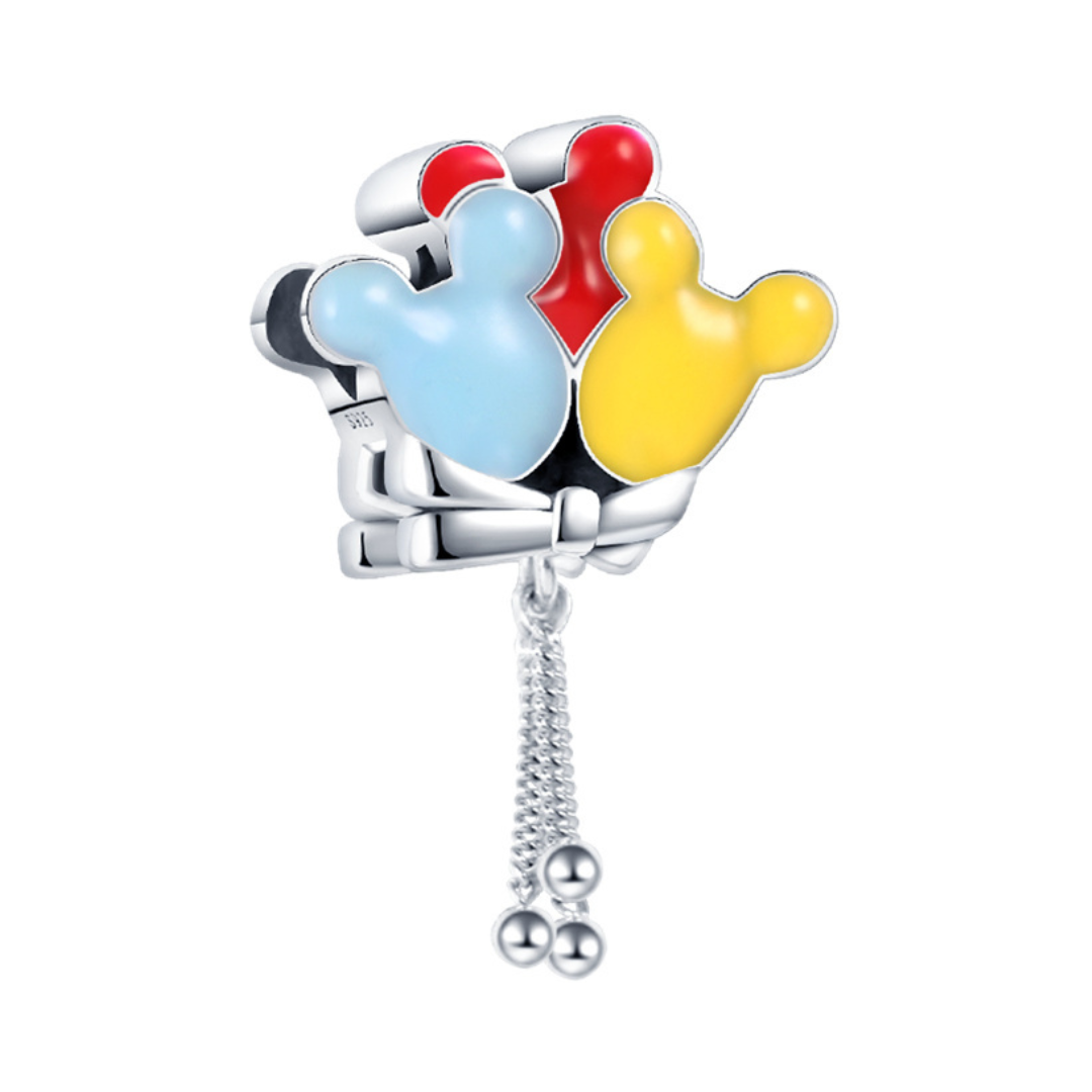 Mickey Mouse Floating Balloons Charm