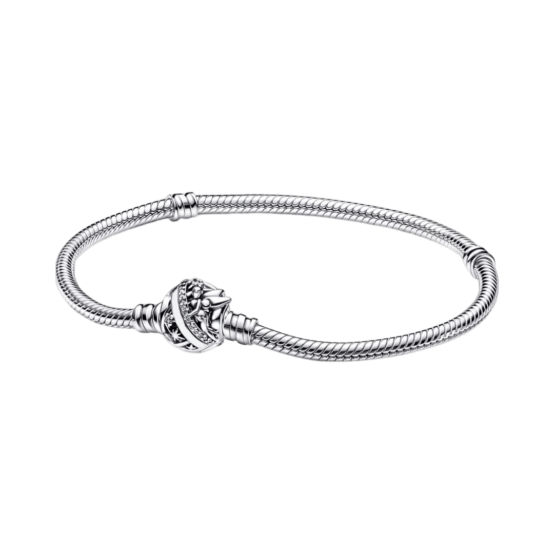 TinkerBell Clasp Snake Chain Bracelet - Pretty Little Charms