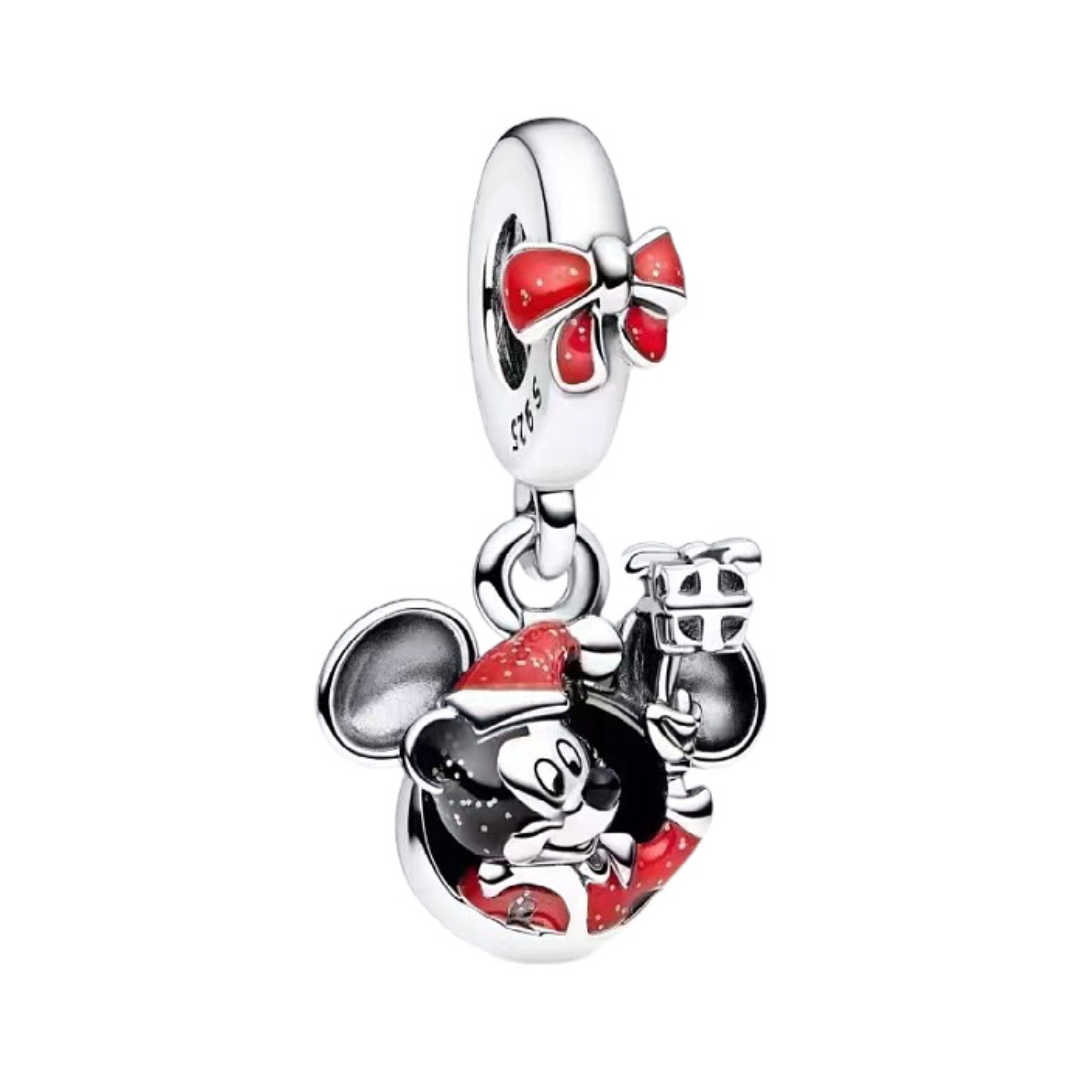 Mickey Mouse Christmas Dangle Charm