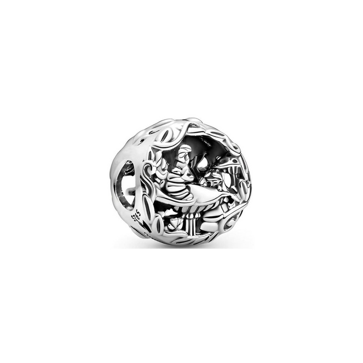 Alice in Wonderland, Cheshire Cat & Absolem Caterpillar Charm - Pretty Little Charms