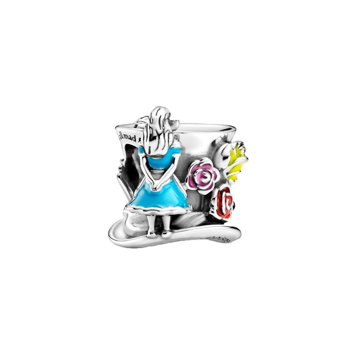 Alice in Wonderland & The Mad Hatter's Tea Party Charm - Pretty Little Charms