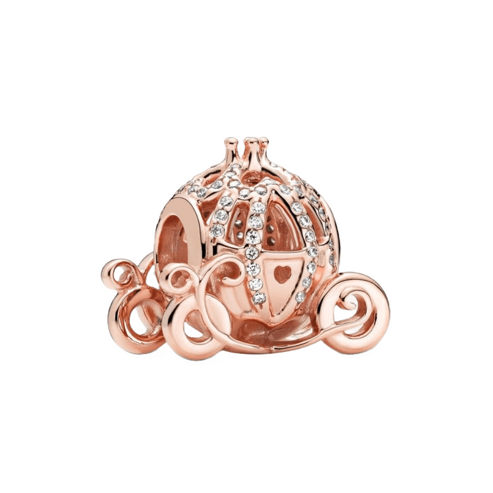 Cinderella Sparkling Carriage Charm - Pretty Little Charms