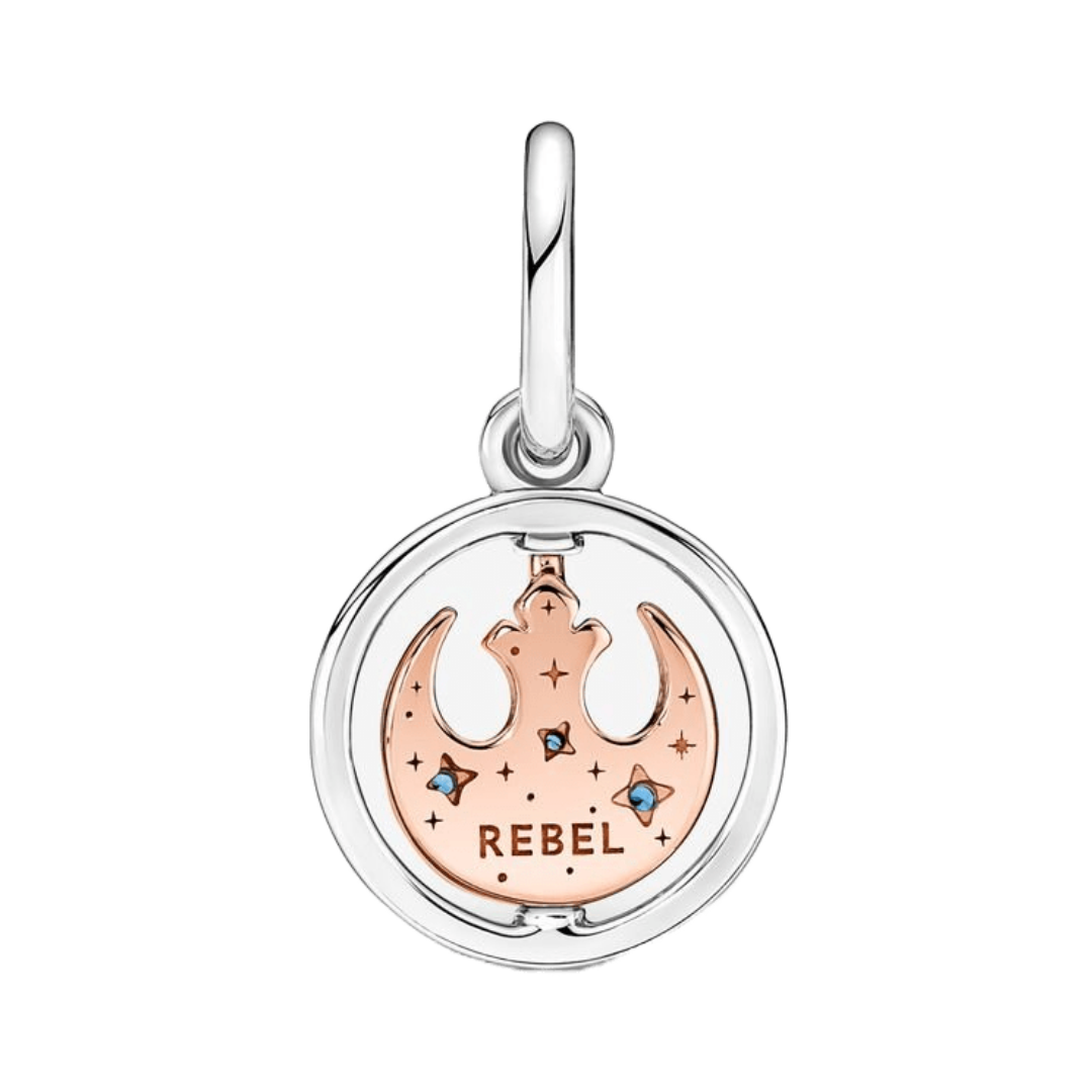 Rebel Alliance Symbol Spinning Pendant - Pretty Little Charms