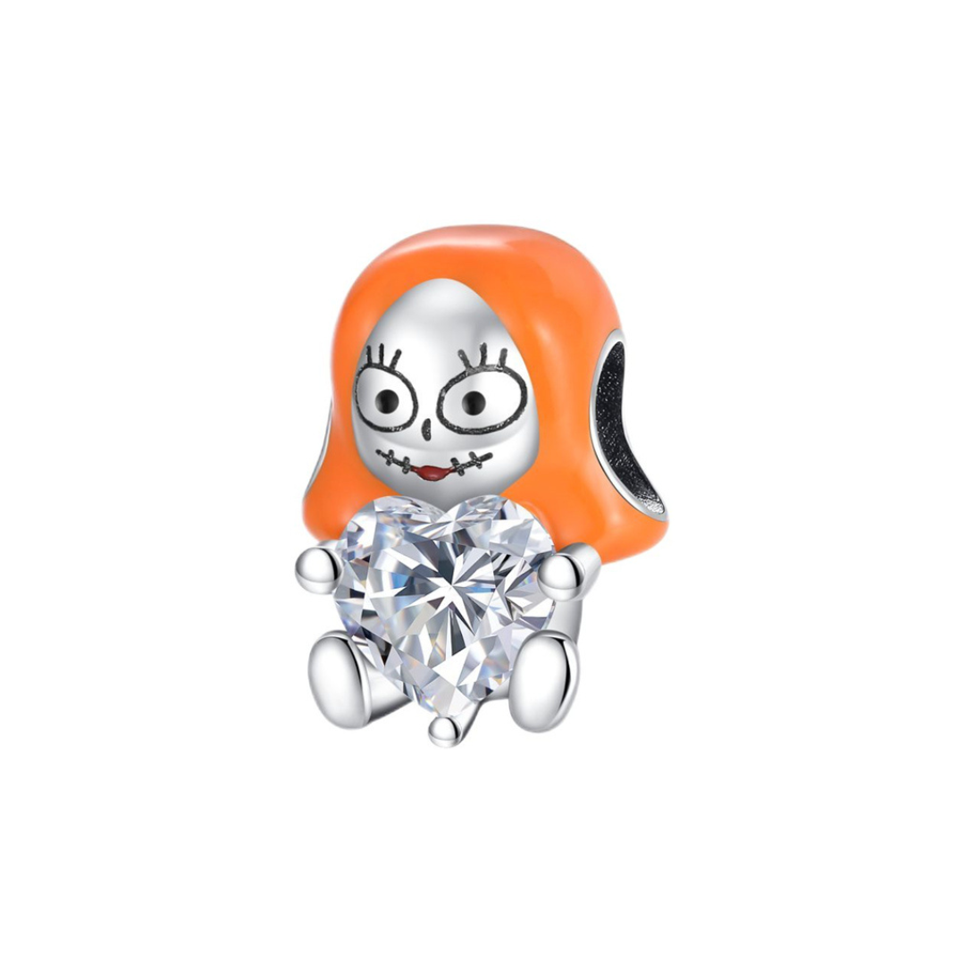Nightmare Before Christmas Baby Sally the Ragdoll with Heart Charm