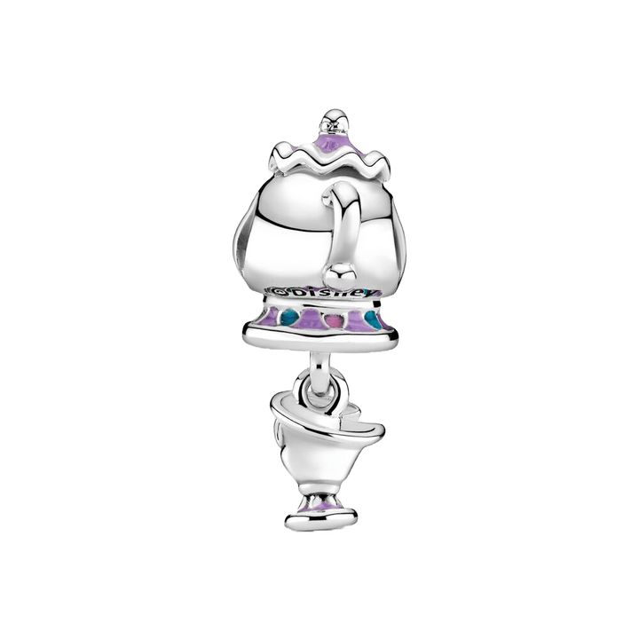 Beauty and the Beast Mrs. Potts and Chip Dangle Charm