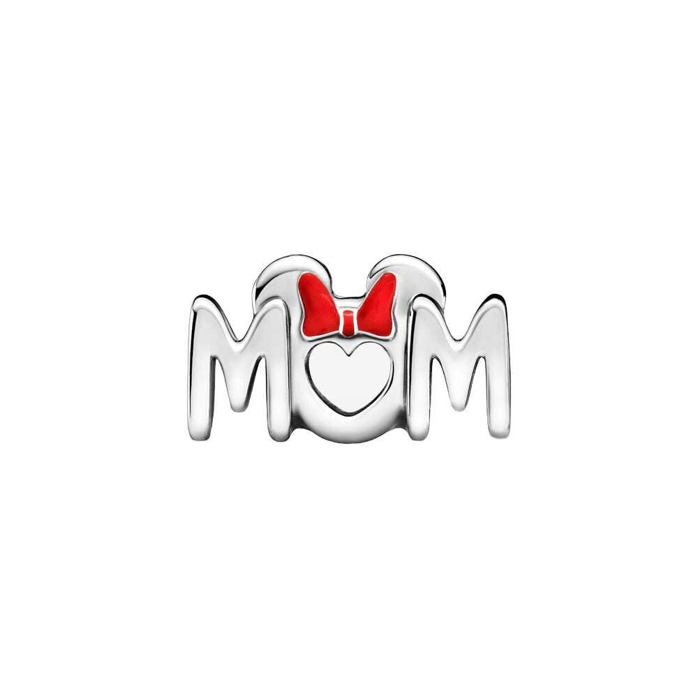 Minnie Mouse Bow & Mum Charm