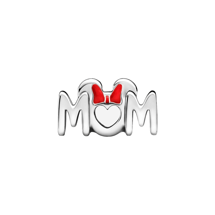 Minnie Mouse Bow & Mum Charm - Pretty Little Charms
