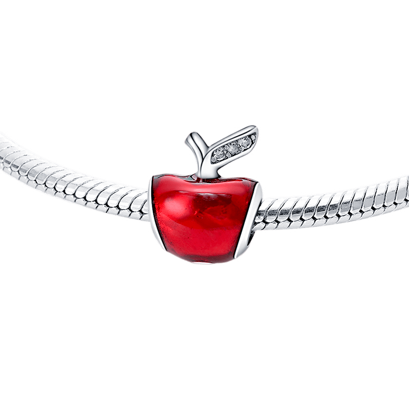Snow White's Red Apple Charm