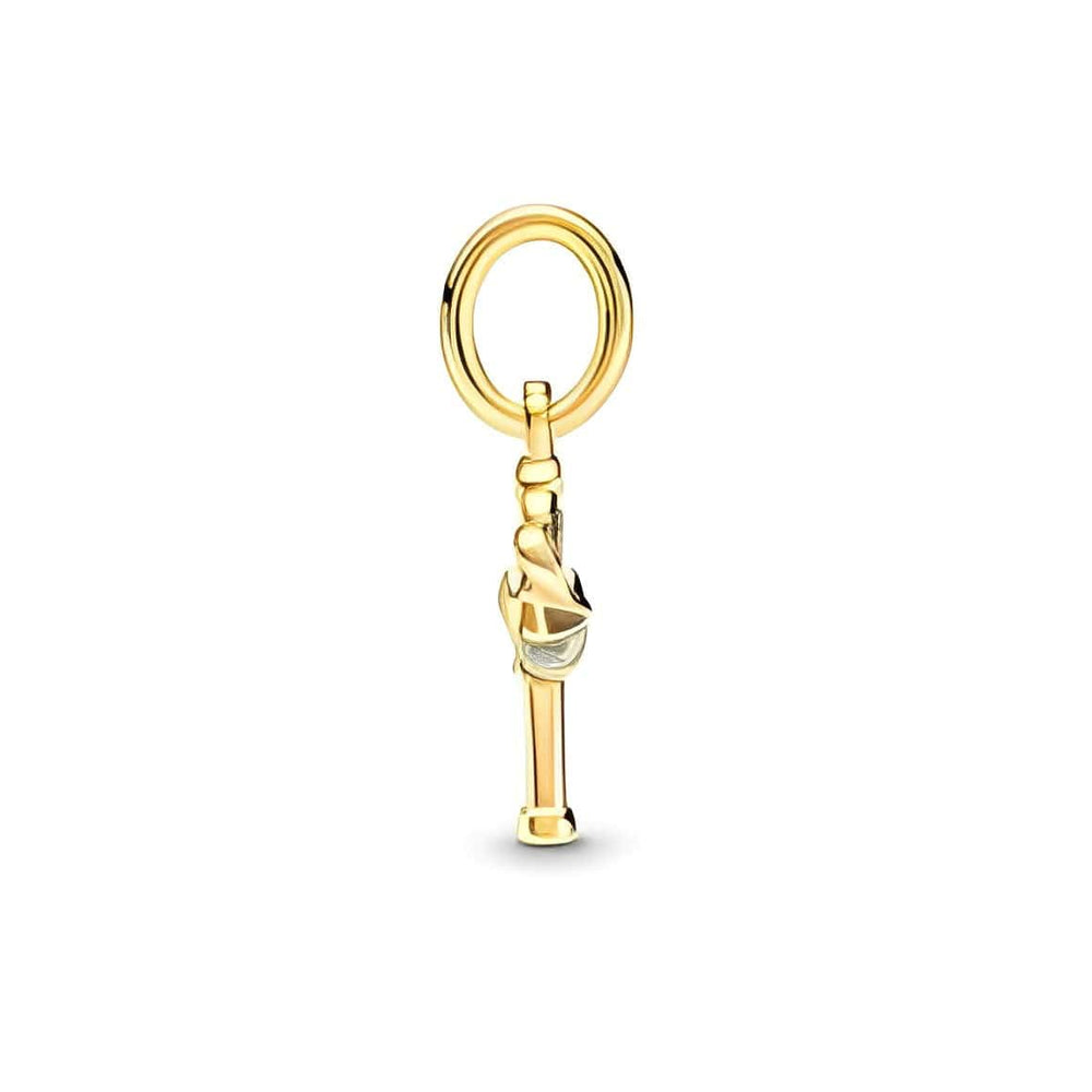 Winged Key Pendant - Pretty Little Charms